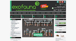 Desktop Screenshot of exofauna.com